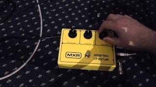 MXR Stereo Chorus Vintage original [upl. by Eelrebma289]