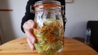 My first attempt at making Kimchi [upl. by Monsour556]