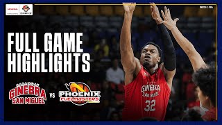 BRGY GINEBRA vs PHOENIX  FULL GAME HIGHLIGHTS  PBA SEASON 49 GOVERNORS CUP  SEPT 6 2024 [upl. by Gypsy]