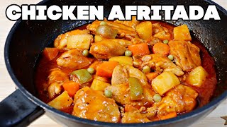 Chicken Afritada  Napakadali pero Masarap na Chicken Afritada [upl. by Mixam]