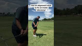 Fix Your Inside Takeaway Using An Alignment Stick [upl. by Cogan]