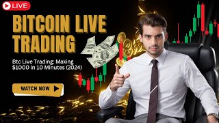 Live btc trading  live crypto trading [upl. by Aluk817]