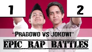 SkinnyIndonesian24  Prabowo vs Jokowi  Epic Rap Battles of Presidency [upl. by Wurst]