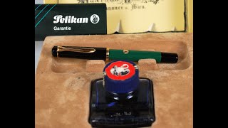 Pelikan M150 penna stilografica Gunther Wagner Limited Edition Duracell rarita [upl. by Anialad]