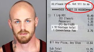 Pizza Hut Employee Finds Hidden Message In Customers Order That Has Her Calling The Police [upl. by Chic41]