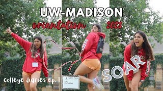 come w me to college orientation  uwmadison SOAR  college diaries ep 1 [upl. by Elatia]