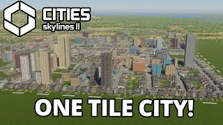 Showing the NEW Assets in our ONE TILE City  Cities Skylines 2 Challenge [upl. by Enyallij360]