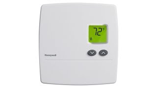 Honeywell Digital NonProgrammable Line Volt Thermostat RLV3100A [upl. by Sualocin273]