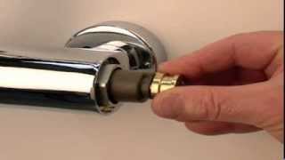 Shower Bar Valve Temperature Calibration Procedure  How to [upl. by Ainattirb173]