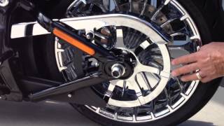 Custom 2014 Softail Breakout [upl. by Gnoz]