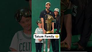 Jayson Tatum amp his family pose with the Larry O’Brien Trophy 🏆📸Shorts [upl. by Moazami]