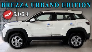 Maruti Brezza VXi Urbano Edition 2024  Features  Price  Mileage  Interior  Exterior [upl. by Ayidah]