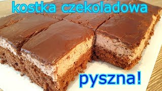 Najlepsze czekoladowe ciasto z ekspresowym kremem 👌 pyszna kostka czekoladowa 👍 [upl. by Raama]