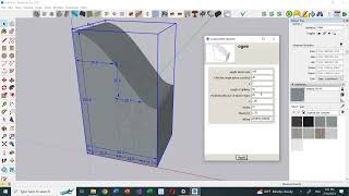 3d design of Ogee Spillway sketchup plugin automation civilengineering hydropowerproject [upl. by Scevour]