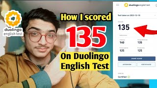 How I scored 135 on Duolingo English Test Duolingo English test tips amp strategies [upl. by Felske691]