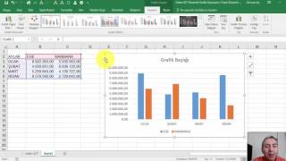 Excel Dinamik Grafik Oluşturmak [upl. by Jamima]