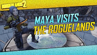 Maya Visits The Roguelands  BL2 Roguelands Mod [upl. by Oibesue]