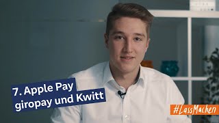 7 Bezahlmöglichkeiten im OnlineBanking giropay I Kwitt amp Apple Pay [upl. by Luiza]