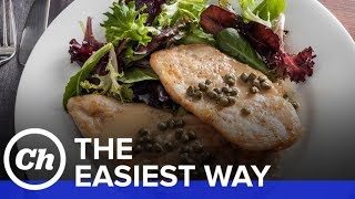 Easy Chicken Piccata  How to Make The Easiest Way [upl. by Luapleahcim]