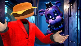 Hiding From FNAF Animatronics in a SUBMARINE Garrys Mod RP Multiplayer [upl. by Christiane]