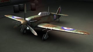 Warplanes WW2 Dogfight  Hawker Hurricane MK IIC [upl. by Enair690]