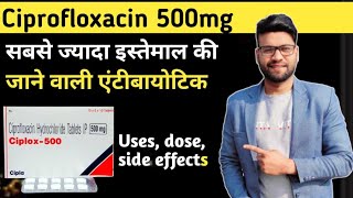 Ciprofloxacin 500mg  ciplox500 ciprofloxacin hydrochloride ciprofloxacin 500mg uses  medishan [upl. by Cod]