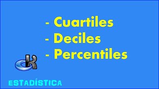 Cuartiles Deciles y Percentiles [upl. by Aneram280]