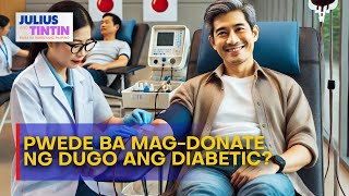 Pwede pa ba magdonate ng dugo ang may mga medical condition  JNT [upl. by Natanhoj]