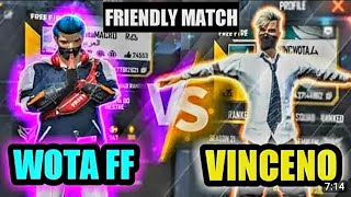 wota FF vs vinsenzo friendly math🍷💥 [upl. by Favien]