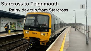 Starcross to Teignmouth Rainy day trip from Starcross [upl. by Coretta]