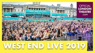 West End LIVE 2019 Six performance Sunday [upl. by Riamo]