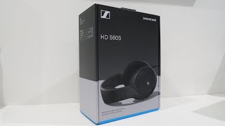 Sennheiser HD 560S Unboxing [upl. by Trauner]