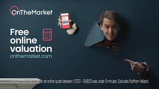 OnTheMarket  10 second TV advert 2024 [upl. by Gwenneth]