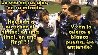 LA EMOTIVA ARENGA PARA LA SUB 20 CAMPEONA EN LAlcúdia [upl. by Googins]