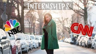 How I landed internships at CNN and NBC [upl. by Dietz1]