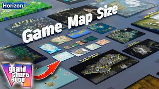 Video Game Map SIze Comparison  Part 2 [upl. by Nycila]