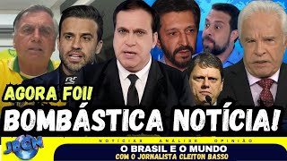 BOMBA BOLSONARO DESISITIU ELEIÇÕES SP PEGAM FOGO PABLO MARÇAL VS MALAFAIA MORAES Cid Moreira [upl. by Akiemehs]