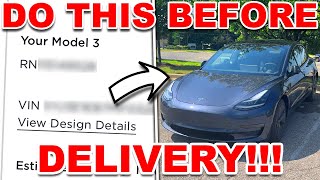 Ordering a Tesla VIN to Delivery EVERYTHING TO KNOW Step by Step  Part 2 [upl. by Mozelle]