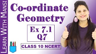 Class 10 Maths  Chapter 7  Exercise 72 Q10  Coordinate Geometry  NCERT [upl. by Trilbie]