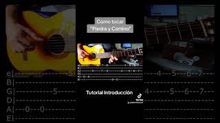 Piedra y camino  Introducción tab tutorial punteo [upl. by Beedon]