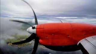 Flight Glasgow to Islay  3 of 3 landing at Islay [upl. by Neomah]