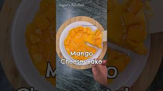 Mango Cheese Cake No Bake No Cream Cheese Shorts [upl. by Andrey366]