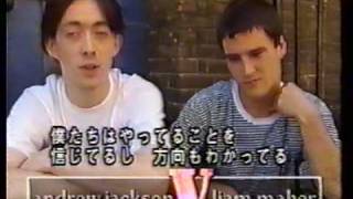 Flowered Up Phobia interview 1991 [upl. by Ahsemik]