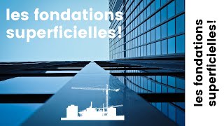 les fondations superficielles fondations geniecivil btp [upl. by Dlorad816]