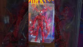 Marvel Legends Carnage is here marvellegends spiderman carnage toys actionfigures mailcall [upl. by Kamin798]