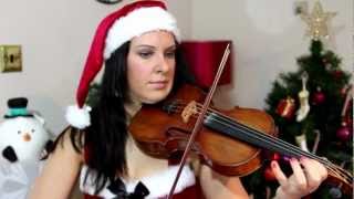 JINGLE BELLS  Easy Violin CHRISTMAS TAB Tutorial [upl. by Yerfoeg711]