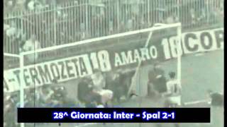 Road to Scudetto  19651966  Tutti i gol dellInter [upl. by Josephina]