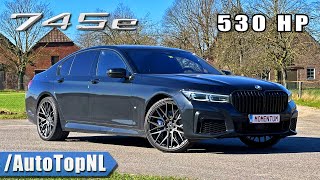 530HP BMW 7 Series G11 745e  REVIEW on AUTOBAHN by AutoTopNL [upl. by Abekam]