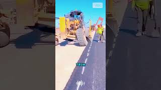 The person who invented the asphalt paving edge cutter is truly a genius [upl. by Any209]