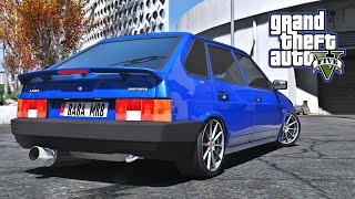 Gta 5 LADA SAMARA MODU 2109 İLE YARIŞ Ekip [upl. by Germano]